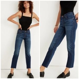 Madewell | The Slim BoyJean Raw Hem